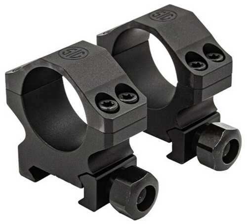 Sig Alpha1 1 Med Rings Alum Matte Blk